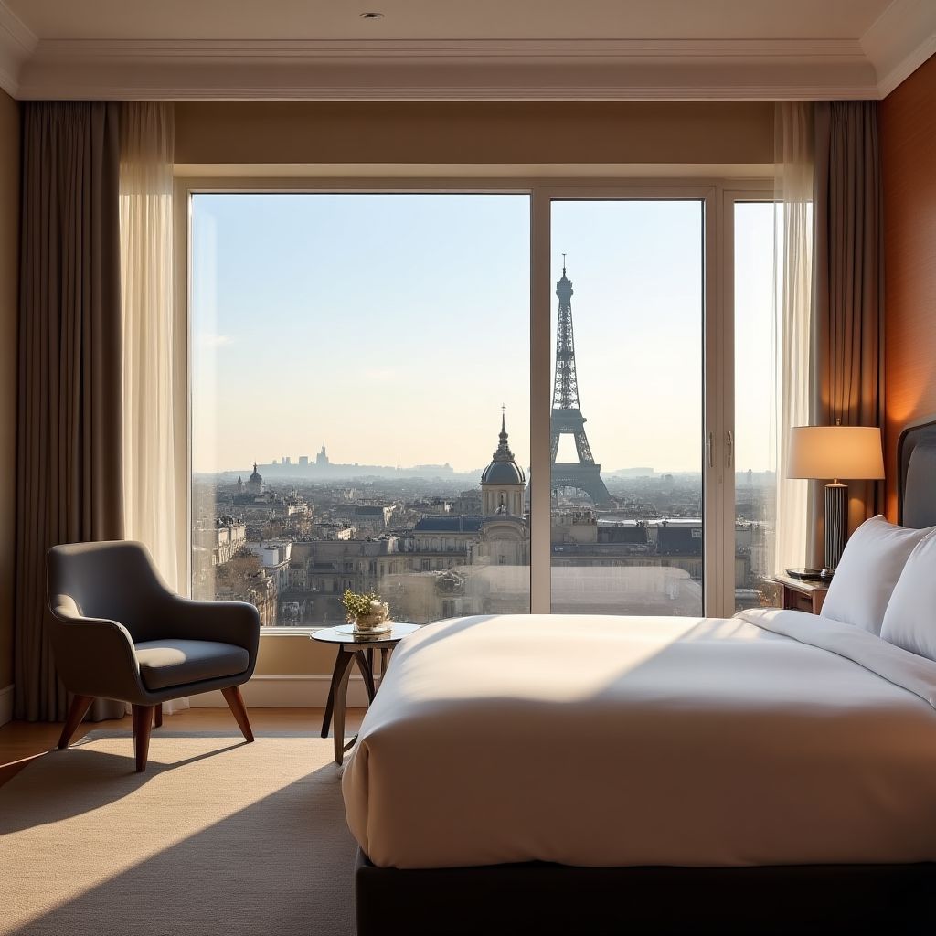 Suite présidentielle avec vue panoramique